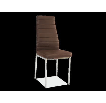 KRZESŁO H261 CHROM/BRĽZ EKOSKÓRA KRZESŁO H261 CHROM/BRĽZ EKOSKÓRA