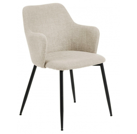 Ilsa karosszék karfákkal bézs