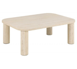 Solano dohányzóasztal 100x75cm travertin