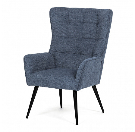 Křeslo ušák, modrá AK-315 BLUE2