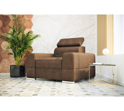 FOTEL ROYAL 114 CM - Odcienie brązu