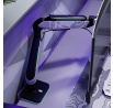 49 hüvelykes monitor tartó, szürke-fekete LED RGB X-ARM