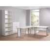 Rohové nohy stolu Office 438 silver grey