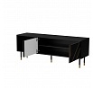 MOUNTAIN 150 3D TV-szekrény, fekete / arany