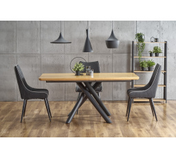 Étkezőasztal DERRICK, természetes tölgy