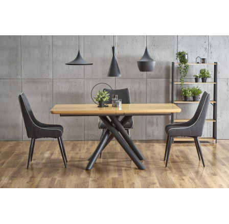 Étkezőasztal DERRICK, természetes tölgy