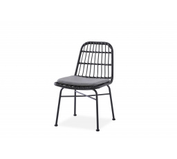 Étkezőszék K401, Szürke/Fekete