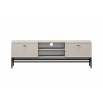 LORINI RTV 150 2SZ - cashmere / T-bar czarny / stelaż czarny