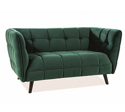 CASTELLO 2 Velvet kanapé, zöld Bluvel 78/wenge