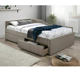 ELIOT VELVET ágy, Bézs Bársony 228