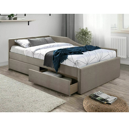 ELIOT VELVET ágy, Bézs Bársony 228