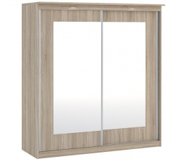 MORTY 180 - 2D2L ruhásszekrény, Sonoma tölgy