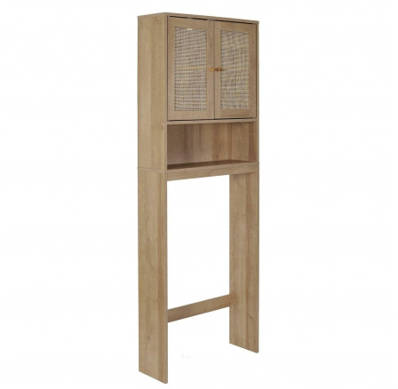 Szekrény mosógép/WC fölé Bali természetes