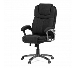 Kancelářské křeslo, houpací mechanismus, černá látka, KA-C715 BK2