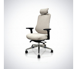 Ergonomikus irodai szék világos bézs AXIS