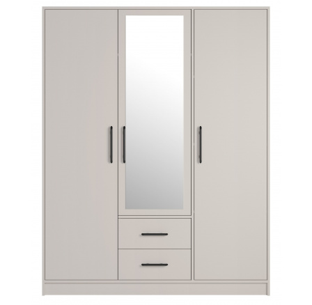 SMART SRL2 gardróbszekrény tükörrel, Kashmir