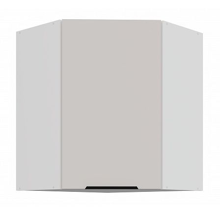 Horní rohová skříňka COMBO - 60x60 GN-72 1F (45°), Bílá/Kašmír