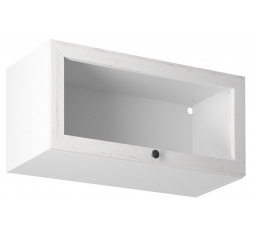 Konyhai felső szekrény PROWANSJA G80KS, Fehér/Andersen Fenyő