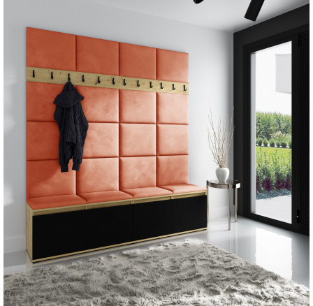 EMI 4 előszobafal, Trinity 17/Artisan+fekete