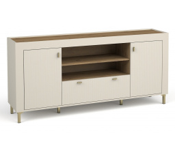 MOSSA MO7 komód, Kasmír/Whisky Tölgy