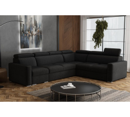 Sedací souprava Petrit V pravá Kronos černá