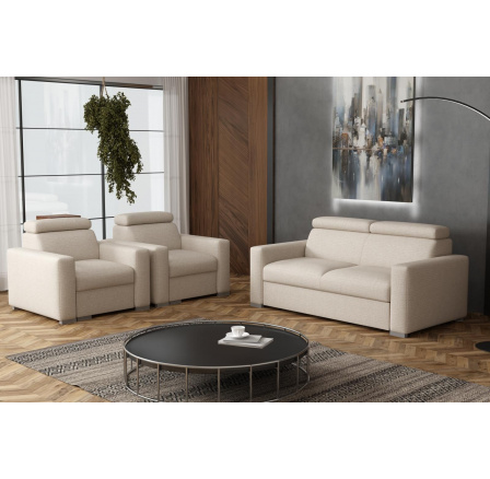 Sedací souprava Petrit 3+1+1 Aragon béžová