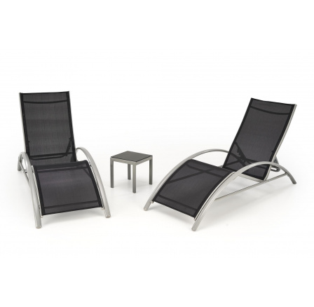 EMBOLO 2 napozóágy + asztal készlet