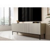 TV komoda Nicole, kašmír / černé nožky