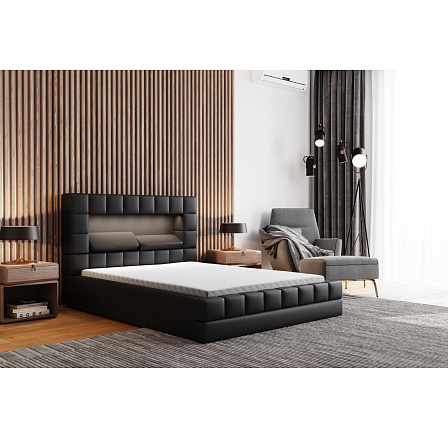 Łóżko Reflexion 200x200 DREWNIANY STELAŻ