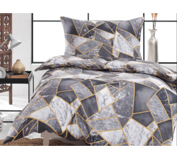 Saténový povlak na polštář Marble 45x60