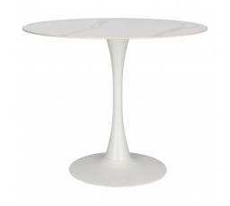 Simplet Skinny Premium Stone White asztal, 90 cm