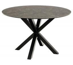 Heaven asztal 119 cm barna Lemco