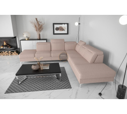 NAROŻNIK ROZKŁADANY OSLO MAX 295x295 - lewa , Wybierz własny kolor - Zapisz swój wybór - Galeria tkanin poniżej