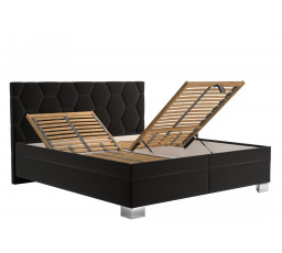 Postel Paloma 160x200, černá