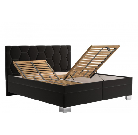 Postel Paloma 160x200, černá