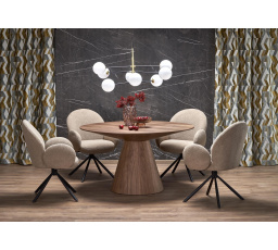 HENDERSON étkezőasztal, dió