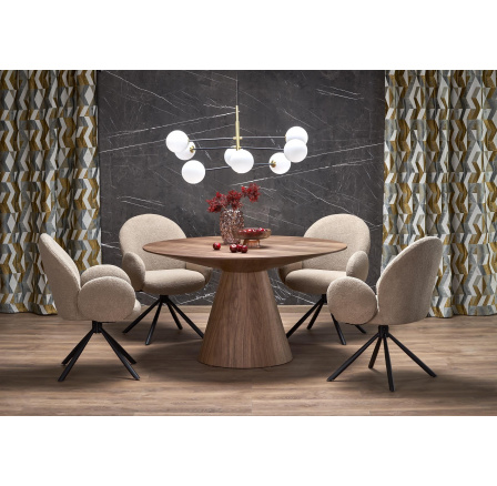 HENDERSON étkezőasztal, dió