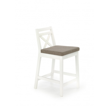 BORYS Low bárszék, fehér