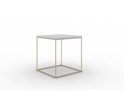 Adina kávézóasztal Arany+Beton