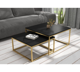 Konferencia asztal 2 az 1-ben KAMA Arany+Fekete