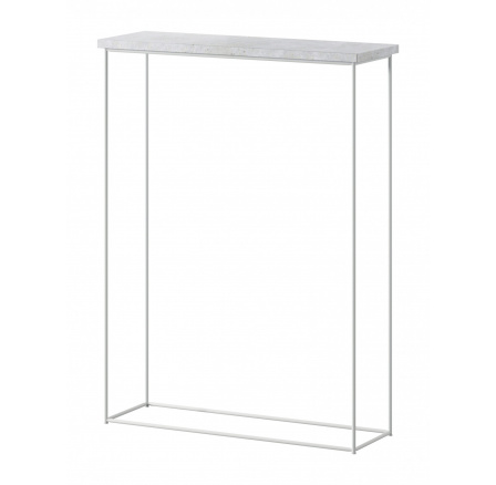 Sili Fehér+Beton Konzol