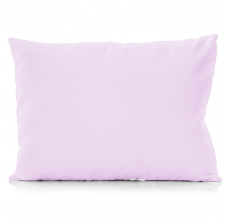 Bavlněný povlak na relaxační polštář světle fialový 50x145