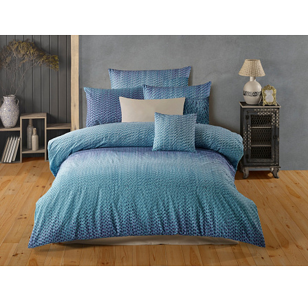 Bavlněný povlak na polštář Guru blue 70x90