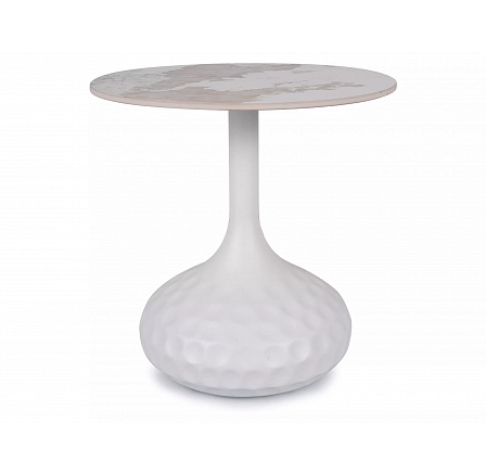 SALO B konferencia asztal, Márvány hatás/Fehér