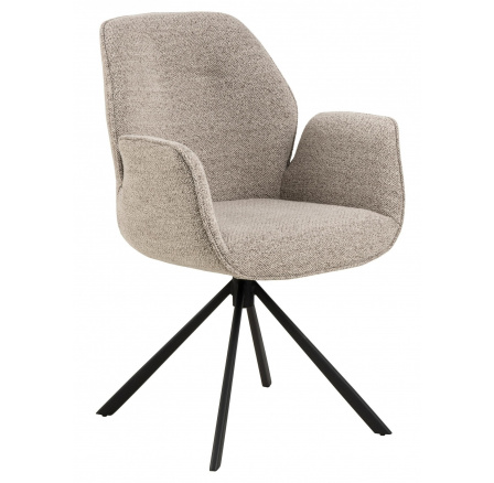 Forgószék karfákkal Aura Monza bézs