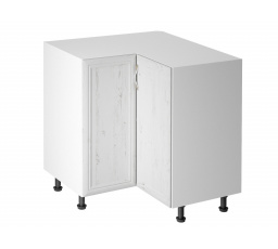 Sycylia D90N sarok alsó konyhaszekrény, fehér