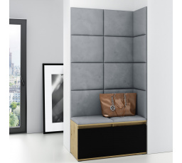 EMI 2 előszobafal, Trinity 14/Artisan + fekete