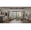 Orvelo 122 vitrineszekrény bézs