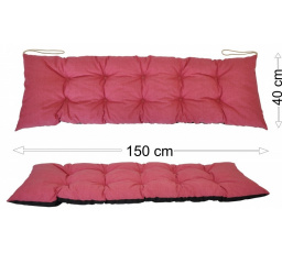 Podsedák 150x40 malinový melír