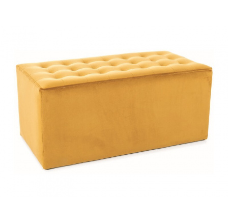 PUF LORI 2 VELVET CURRY BLUVEL 68 PUF LORI 2 VELVET CURRY BLUVEL 68